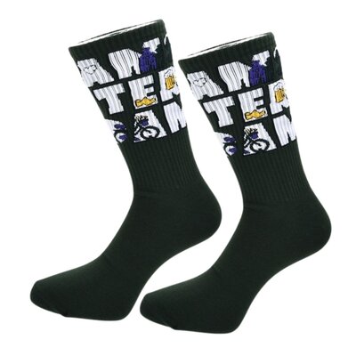 Robin Ruth Herrensocken Amsterdam – Schwarz und Weiß – Größe 41–46