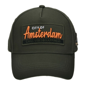 Robin Ruth Pet Amsterdam Donkergroen - City of chil vibes and happiness