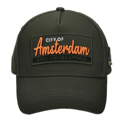 Robin Ruth Cap Amsterdam Dunkelgrün – Stadt der entspannten Atmosphäre und des Glücks