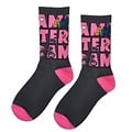 Robin Ruth Women's Socks Amsterdam - Black-Pink - size 36-41