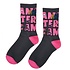 Robin Ruth Damessokken Amsterdam - Zwart-Roze - maat 36-41