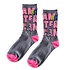 Robin Ruth Damessokken Amsterdam - Grijs-Roze - maat 36-41