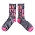 Robin Ruth Damessokken Amsterdam - Grijs-Roze - maat 36-41