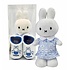 Nijntje (c) Miffy Geschenkset – Kuscheltier und Babyschuhe (0–6 Monate)