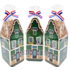 Typisch Hollands Oud Hollands huisje (blik) Popje -mini-stroopwafels en snoep