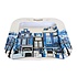 Matix Asbak metaal - Amsterdam - Delfts blauw