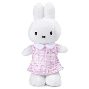 Nijntje (c) Miffy-Plüschtier – Rosa Icon-Kleid