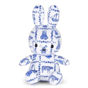 Nijntje (c) Miffy-Plüschtier – 23 cm, Souvenir Delfter Blau