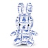 Nijntje (c) Nijntje pluche -  23 cm  Souvenir Delfts Blauw