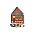 Typisch Hollands Dutch Tin - Little House - Old Dutch Candy Mix