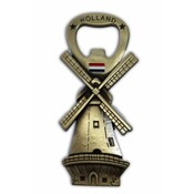 Matix Molen - Magneet - Flesopener - Brons