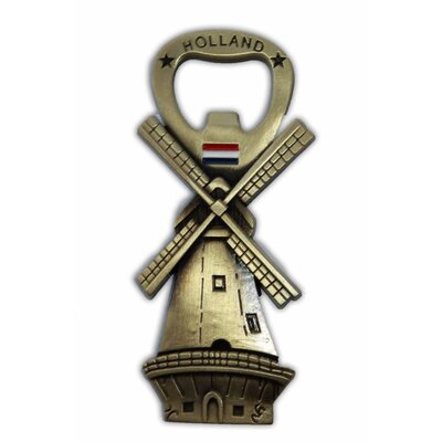 Matix Molen - Magneet - Flesopener - Brons
