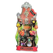 Typisch Hollands Haus mit magnetischer Fassade – Tulpenladen