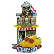 Typisch Hollands Haus mit magnetischer Fassade – Holzschuhladen