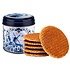 Matix Stroopwafels in a Delft Blue tin - Dutch Windmill Landscape