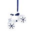 Heinen Delfts blauw Kerstornament Delfts blauwe fiets