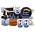 Typisch Hollands Delft Blue Christmas hamper with 2 coffee mugs