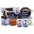 Typisch Hollands Kerstpakket Delfts blauw met 2 koffiemokken