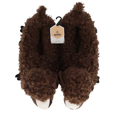 Apollo Dierenpantoffels - Schaap -  Bruin