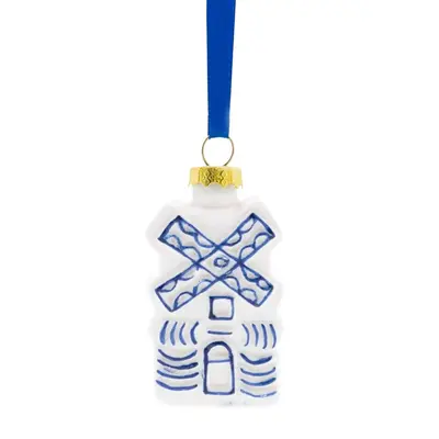 Heinen Delfts blauw Delfter blauer Spekula-Weihnachtsschmuck