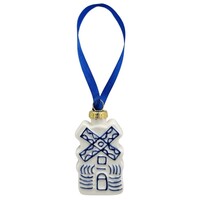 Heinen Delfts blauw Delft blue speculaas Christmas ornament