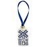 Heinen Delfts blauw Kerstornament Delfts blauwe speculaas