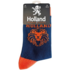 TTD Gifts Holland herensokken Blauw-Oranje  maat 40-46