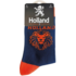 TTD Gifts Holland women's socks Blue-Orange size 36-41