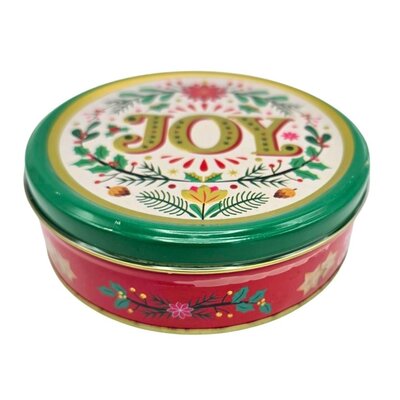 Becky`s Kerstblik met kerstkoekjes - stervormig  114g