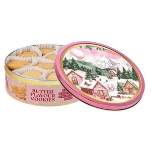 Becky`s Groot kerstblik - brosse kerstkoekjes met een rijke boter en kaneelsmaak.