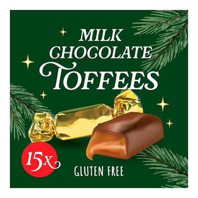 Becky`s Christmas Tin - Rocking horse filled with Caramel toffees in chocolate