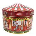Becky`s Koektrommel - Circus - gevuld met macarons