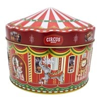 Becky`s Koektrommel - Circus - gevuld met macarons