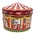 Becky`s Cookie tin - Circus - filled with macarons