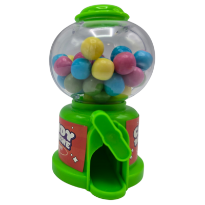 Becky`s Kauwgomballen automaat mini - 35 gram - Groen