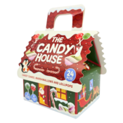 Becky`s Christmas Candy House Candy Canes, Marshmallows and Lollipops