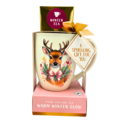 Becky`s Kerstcadeauset - Kerstmok met doosje winterthee - Rendier