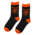 TTD Gifts Holland damessokken Zwart-Oranje maat 36-41