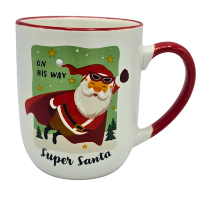 Becky`s Christmas house - Santa shop - Mug with cocoa mix and marshmallows