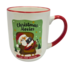 Becky`s Kersthuisje - Santa shop - Mok met cacaomix en marshmallows