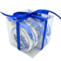 Heinen Delfts blauw Delfterblaue Weihnachtskugeln, 6 cm – Geschenkset mit 4 Kugeln