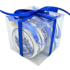 Heinen Delfts blauw Delft Blue Christmas baubles - gift set of 3