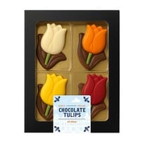 Typisch Hollands Chocolade Tulpen doosje 60 Gram
