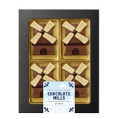 Typisch Hollands Chocolade molentjes doosje 60 Gram