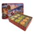 Becky`s Weihnachtsdose mit leckeren Butterkeksen mit Streuseln (300 g) – Weihnachtsmann auf einem Roller