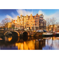 TTD Gifts Fotokaart Amsterdam Prinsengracht -Brouwersgracht