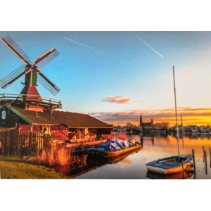 TTD Gifts Photo card Holland - Windmill - Zaanse Schans