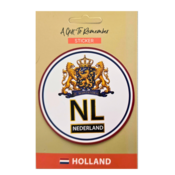 TTD Gifts Round Sticker - NL - Netherlands - 8.5cm
