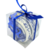 Heinen Delfts blauw Delfter-Blau-Weihnachtskugeln – Geschenkset mit 3 Kugeln