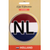 TTD Gifts Sticker Rond- NL - Nederland - 8.5cm